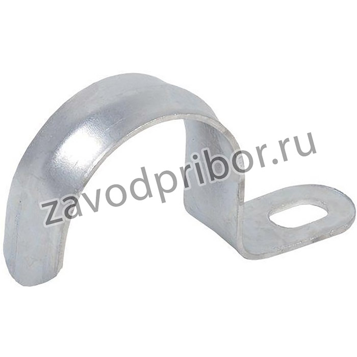 Скоба крепежная однолапковая d19-20мм метал. IEK CMAT10-19-100