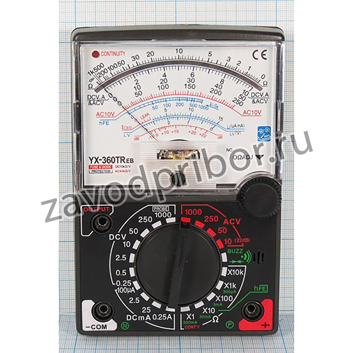 Мультиметр стрелочный YX-360TREB; приб мультиметр\стрелочный\ YX-360TREB\