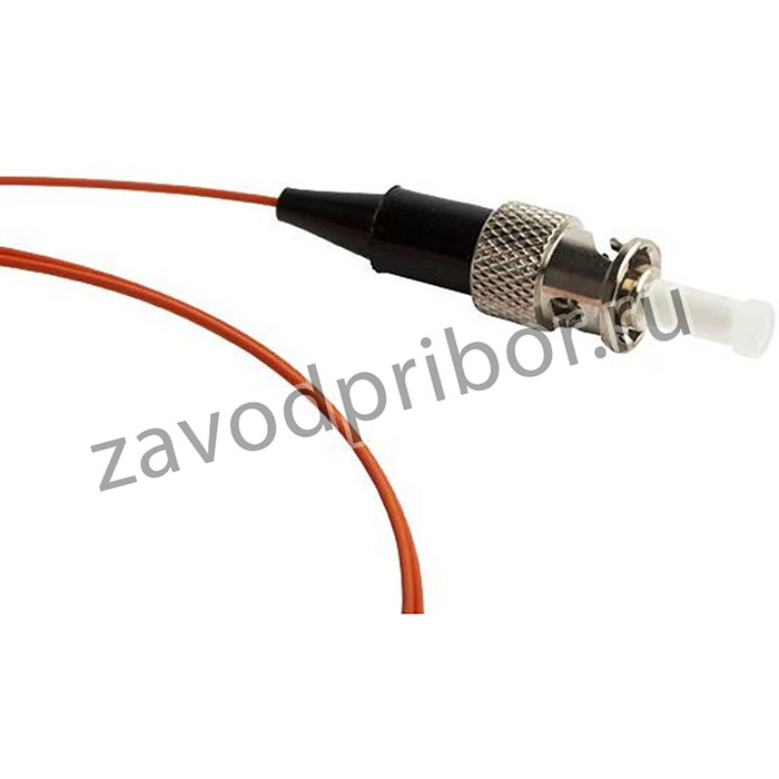 01 Пигтейл волоконно-оптический Hyperline, MM 50/125 (OM2), ST, 1м, LSZH, оранжевый