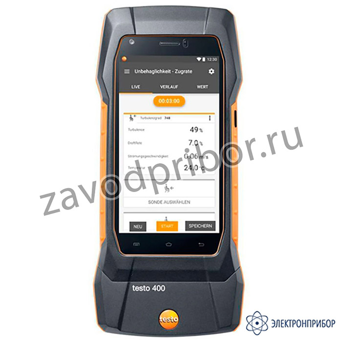 testo 400 — универсальный измерительный прибор для контроля микроклимата