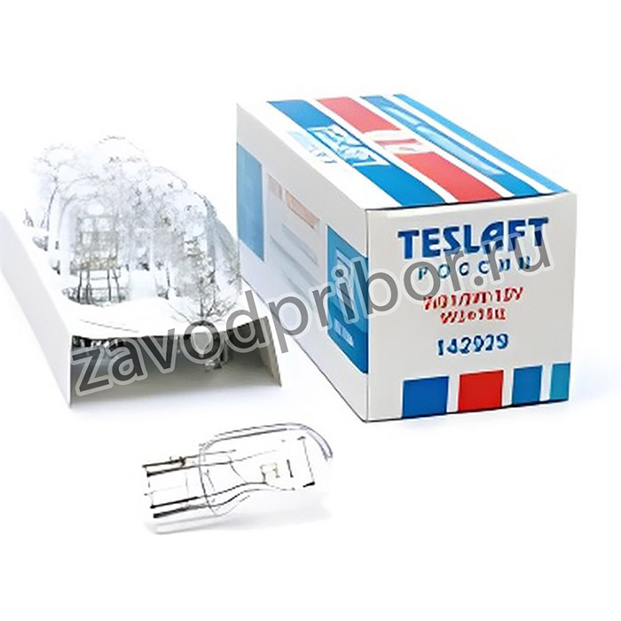 Лампа 12V W21/5W 21/5W Teslaft 1 шт. картон 142929