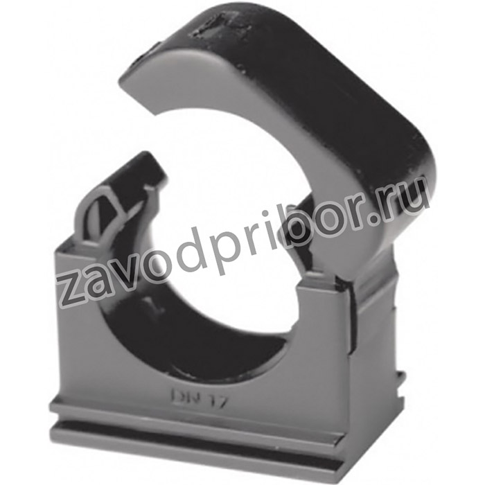 PASW17N, Держатель с крышкой 17 мм полиамид черный