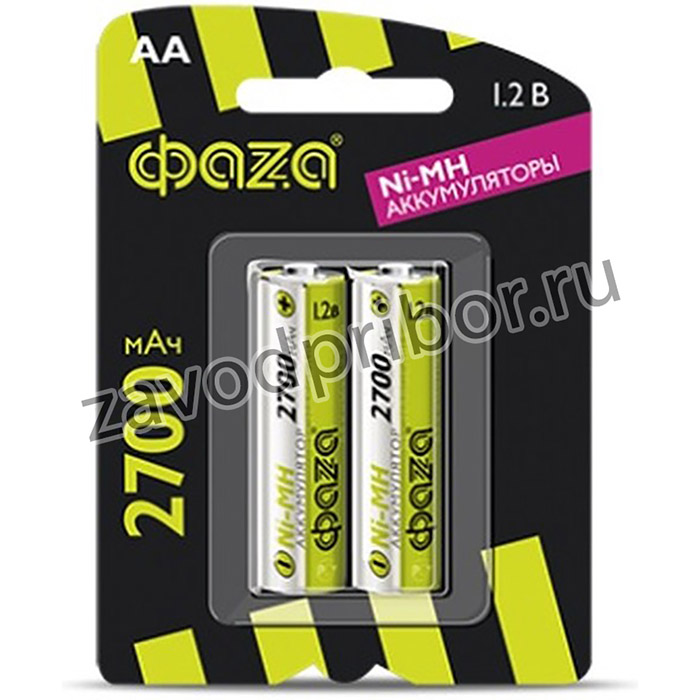 Аккумулятор 2700мАч NiМН BL-2 AA ФАZА
