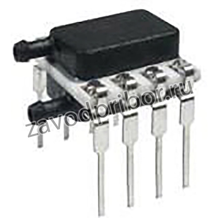 HSCDRRN100MD4A3, Board Mount Pressure Sensor -0.1bar to 0.1bar Differential Medical 8-Pin DIP Module