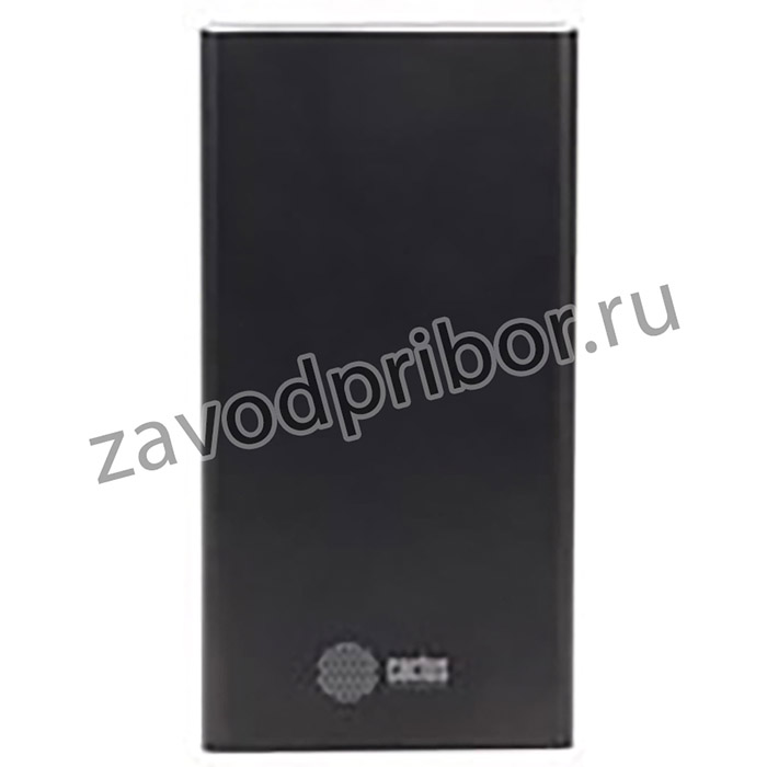 Мобильный аккумулятор Cactus CS-PBFSJT-10000 Li-Pol 10000mAh 2.1A+2.1A черный 2xUSB материал алюминий