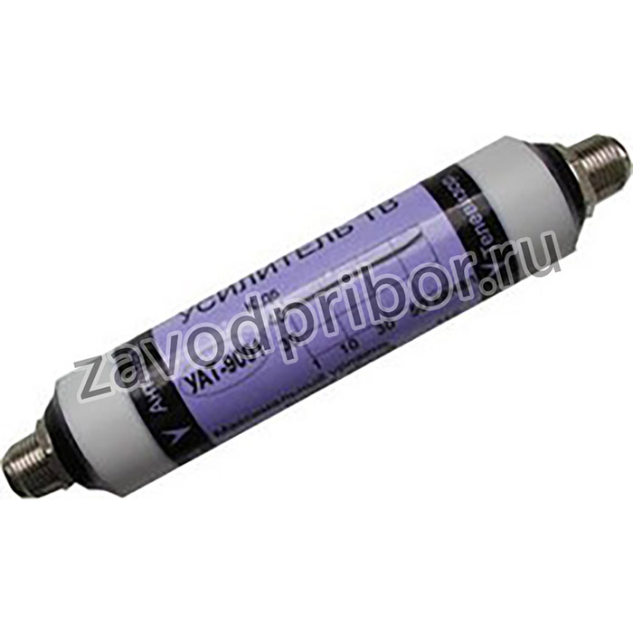 Антенный усилитель МВ-ДМВ, металлический корпус, гнездо F, 46дБ, 12В, УАТ-9001; ант усил МВ-ДМВ\гнF\46дБ\ 12В\\УАТ-9001