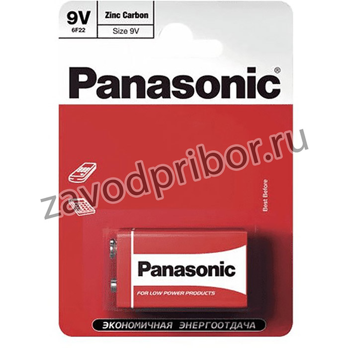 254, Элемент питания Panasonic 6F22 Zinc Carbon BP1