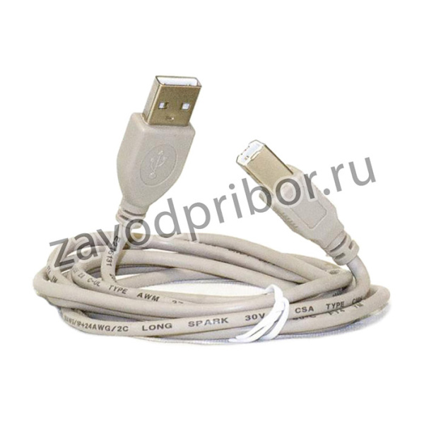Кабель USB тип А-B — для подключения приборов к ПК через интерфейс USB