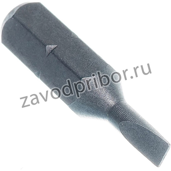 Вставка бита торцевая 1/4", Slotted, 3х0,5 мм, L = 25 мм 102503S1