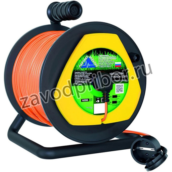 Удлинитель с выносной розеткой GardenLine с/з ПВС 3х0,75 ГОСТ 6A 40м IP 44 UG104B-140BL