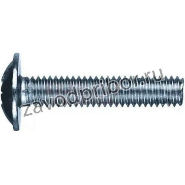 Винт М 3x16 с полусфер. гол. и прессш., DIN 967 оц. ( уп. 1 000 шт) ZA513984