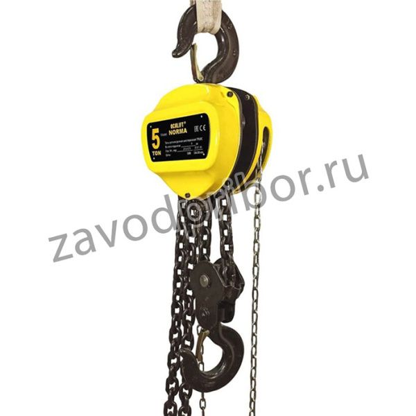 Таль ручная цепная NORMA ТРШ 5т 3м nm50003