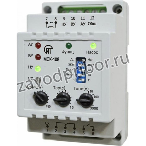 Контроллер насосной станции МСК-108 3425602108