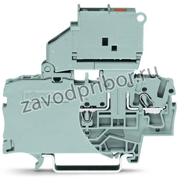 2002-1611/1000-836, 2-пр. держ. предохранителя, 5x20 мм, 0,25 - 2,5 (4) мм2, инд. 110-250 В
