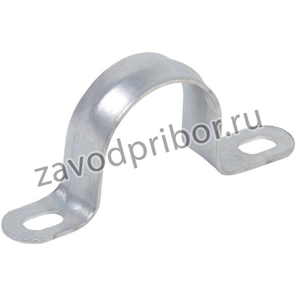 Скоба крепежная двухлапковая d25-26мм метал. IEK CMAT11-25-100