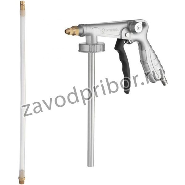 Пистолет под гравитекс пневматический с гибкой насадкой PT-0703