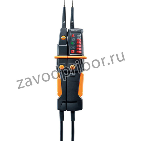 0590 7502, 750-2, LED Voltage tester, 690V ac/dc, Continuity Check, Battery Powered, CAT III 1000V