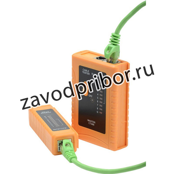 CT468, Тестер для витой пары RJ11/RJ45