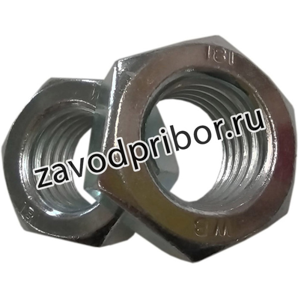 Гайка низкая,шестигранная М 8,DIN 439, оц. / уп. 1 000 шт/ ZA511768