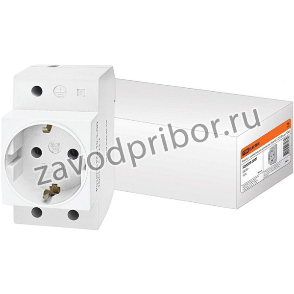TDM SQ0209-0001 Розетка с заземляющим контактом РАр10-3-ОП Shuko