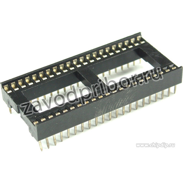 ICVT-42P-S, Панелька: DIP, PIN: 42, 15,24мм, THT, Шаг: 1,778мм