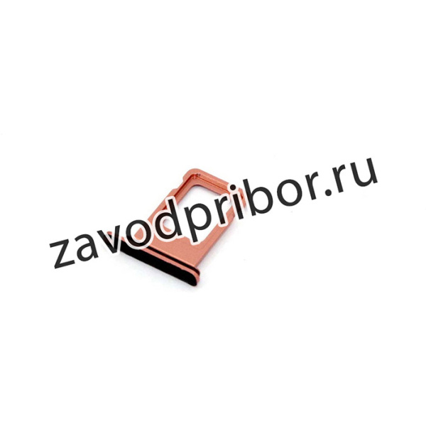 Держатель (лоток) SIM карты для Apple IPhone XR коралловый