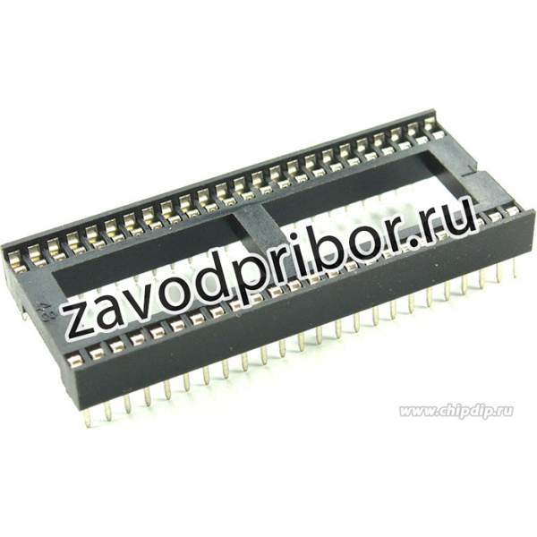ICVT-48P-S, Панелька: DIP, PIN: 48, 15,24мм, THT, Шаг: 1,778мм