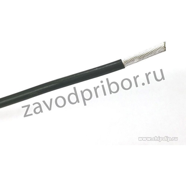 НВ-4-0.5-600В (черный) (50м), Провод монтажный НВ4 0.5 кв.мм, катушка 50м