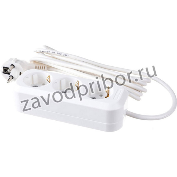 Удлинитель У10-554 ПВС 3x0,75 3гн. 3м 554-03