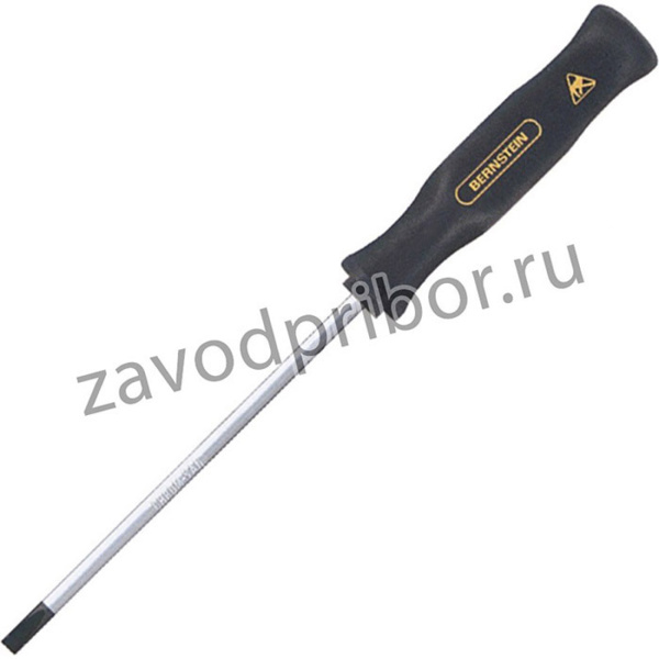 4-633, Отвертка антистатическая, 225мм, шлиц