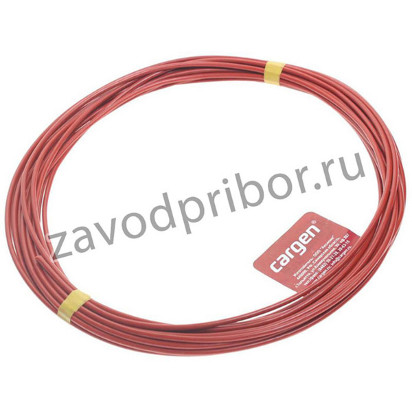 AX3591, Провод монтажный ПВАМ 10м (сечение 2.5 кв.мм) красный CARGEN