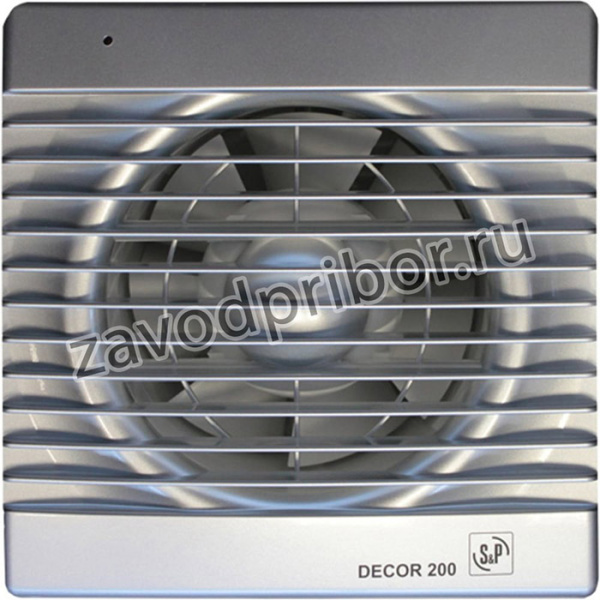 Вентилятор Decor 200C SILVER