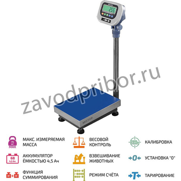 МЕГЕОН 50475K, Весы напольные