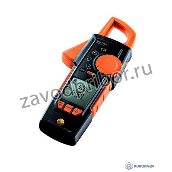 testo 770-2 — токовые клещи с функцией измерения истинного СКЗ