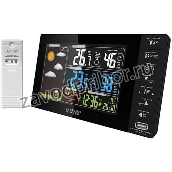 Погодная станция с цветным экраном, USB порт WS6827