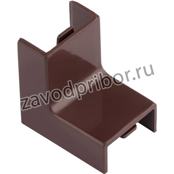 Внутренний угол 20х10 Plast PROxima под темное дерево, (4шт) ibd-20-10x4