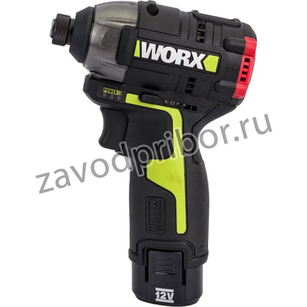 Professional Винтоверт аккумуляторный, ударный, бесщеточный WU132,12В,140Нм, 2x2Ач WU132