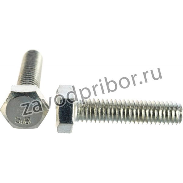 Болт оцинк. DIN 933 М6х25, 70 шт 2630016 / 005481