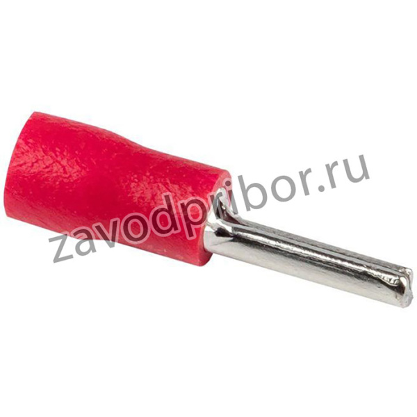 Наконечник штыревой круглый изолированный НШКИ 0.25-1.5 (уп.50шт) EKF nshki-0.25-1.5