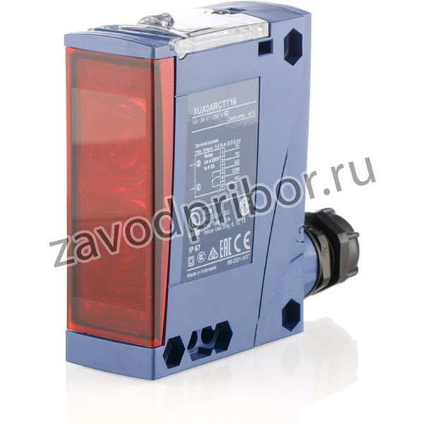 XUX0ARCTT16, Photoelectric Sensor, XUX Series, Osiris Universal, Osiconcept, 40m, Relay, 24-240V, Screw