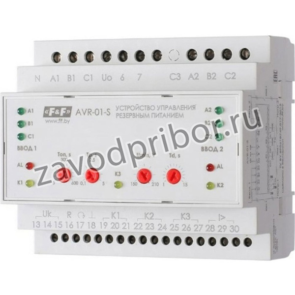 Автоматический переключатель фаз F&F AVR-01-S EA04.006.002