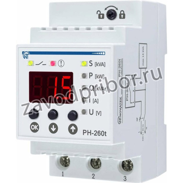 Реле напряжения РН-260Т 3425600260т