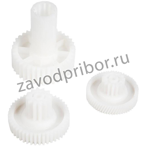 Блок шестеренок для мясорубки и слайсера Bosch, Siemens (3 шт) SBH686