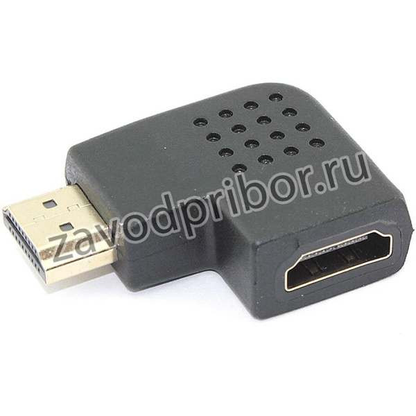 Удлинитель HDMI папа-мама угловой влево