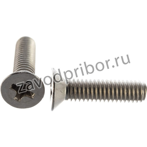 Винт DIN 965 с пот. гол. 4 х 16 нержав. сталь 10 шт. 10-0023020