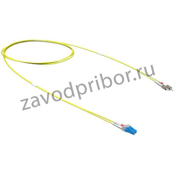 Шнур оптический коммутационный переходной Duplex LC-UPC/ST-UPC 9/125 OS2 10м DKC RNPC9DSULU10