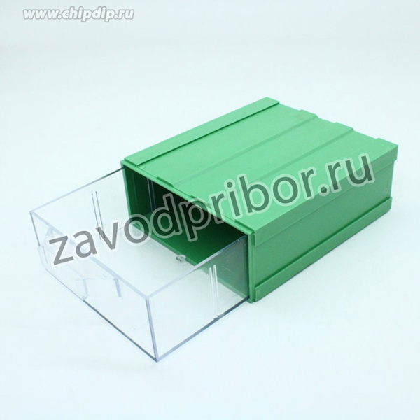 Бокс для р/дет К- 2 прозрачные/цветные, (167х133х57 1 ячейка), год 2022