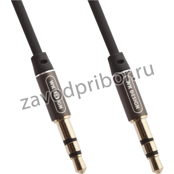 Аудиокабель WK MELODY WDC-019 AUX Jack Cable 3,5 мм 1 метр черный