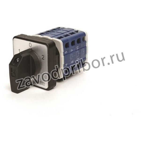 Четырехфазный реверсивный переключатель полюсов 1-0-2 16А, PSA016KD434S