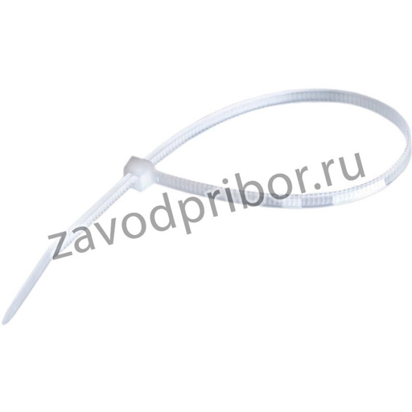Стяжка нейлоновая 3,6х300мм белая /100pcs/ 06-1025